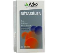 Médicaments sans ordonnance > Médicaments pour la forme et la vitalité > Médicaments à base de vitamines et de minéraux Bétasélen Gélulesx 50