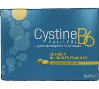 Médicaments sans ordonnance > Médicaments pour la forme et la vitalité > Médicaments contre la chute des cheveux Cystine B6 Bailleul Comprimés x 130