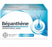 Médicaments sans ordonnance > Médicaments pour la forme et la vitalité > Médicaments contre la chute des cheveux Bépanthène 100 mg x 60 - Chute des cheveux - Pharmacie en ligne LaSante.net