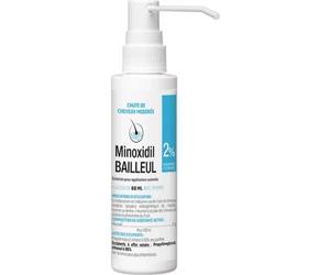 Médicaments sans ordonnance > Médicaments pour la forme et la vitalité > Médicaments contre la chute des cheveux Minoxidil Bailleul 2% 3 x 60 ml