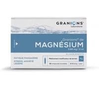 Médicaments sans ordonnance > Médicaments pour la forme et la vitalité > Médicaments contre la fatigue et la baisse de tonus Granions de Magnésium 3,82 mg/2 ml x 30