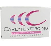 Médicaments sans ordonnance > Médicaments pour la forme et la vitalité > Médicaments contre la fatigue et la baisse de tonus Carlytene 30 mg x 32