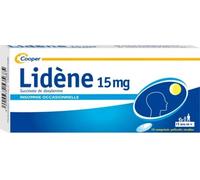 Médicaments sans ordonnance > Médicaments pour la forme et la vitalité > Médicaments contre les troubles du sommeil Lidene 15 mg Comprimés x 10