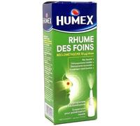 Médicaments sans ordonnance > Médicaments pour le nez et les oreilles > Médicaments antihistaminiques contre les allergies Humex Rhume des Foins Suspension pour Pulvérisation Nasale Solution nasale 15
