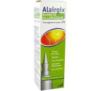 Médicaments sans ordonnance > Médicaments pour le nez et les oreilles > Médicaments antihistaminiques contre les allergies Alairgix Spray Nasal 15 ml