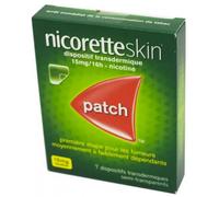 Médicaments sans ordonnance > Médicaments pour le sevrage tabagique NicoretteSkin Patch 15mg/16hx 7