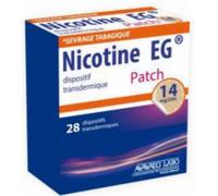 Médicaments sans ordonnance > Médicaments pour le sevrage tabagique Nicotine EG 14 mg/24 h x 28