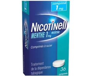 Médicaments sans ordonnance > Médicaments pour le sevrage tabagique Nicotinell Menthe 1 mg Comprimés à sucerx 36