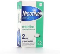 Médicaments sans ordonnance > Médicaments pour le sevrage tabagique Nicotinell Menthe 2 mg Comprimés à sucerx 36