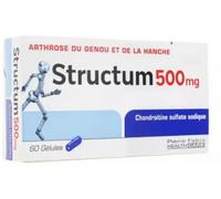 Médicaments sans ordonnance > Médicaments pour les muscles et les articulations > Médicaments contre les douleurs articulaires Structum 500 mg x 60 - Douleurs articulaires - Pharmacie en ligne LaSante