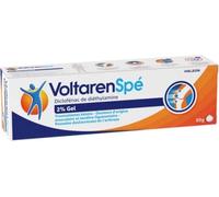 Médicaments sans ordonnance > Médicaments pour les muscles et les articulations > Médicaments contre les douleurs musculaires VoltarenSpé 2% Gel Tube 50 g