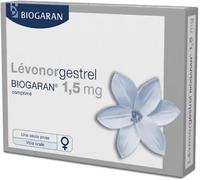 Médicaments sans ordonnance > Médicaments pour les troubles féminins > Contraception > Contraception d'urgence et pilules du lendemain Lévonorgestrel Biogaran 1,5 mg