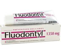 Médicaments sans ordonnance > Médicaments pour soigner les maux de bouches > Dentifrices pour la prévention des caries Fluodontyl 1350 mg Pâte Dentifrice 75 ml