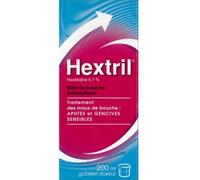 Hextril® Hexétidine 0,1 % Bain De Bouche 200 ml