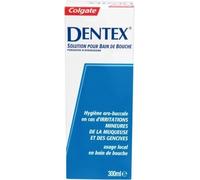 Médicaments sans ordonnance > Médicaments pour soigner les maux de bouches > Médicaments contre l'inflammation des gencives Colgate Dentex Solution pour bain de bouche 300 ml