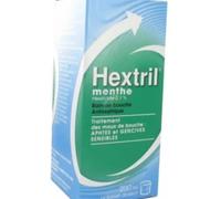 Médicaments sans ordonnance > Médicaments pour soigner les maux de bouches > Médicaments contre l'inflammation des gencives Hextril Menthe Bain de Bouche Antiseptique200 ml