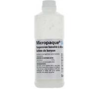 Médicaments sans ordonnance Micropaque Scanner Suspension buvable 150 ml