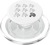 Médicaux Zèbre Chevaux Mutation Génétique Besoins Spéciaux Rare PopSockets PopGrip pour MagSafe