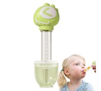 Medicine Dispenser Tool - Silicone Syringe Feeder, Pacifier Dropper, Easy Accurate Liquid Feeding Device, Soft Safe B́aby Medicine Delivery System with Comfortable P