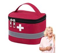 Medicine Storage Bag - Multipurpose Kit Pouch, Portable Pill And Medical Supply Organizer, Waterproof Case With Compartments, Lightweight | Carry For Dorm, Outdoor, Office, Hiking,