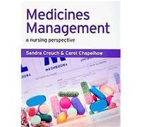 Medicines Management Carol Chapelhow, Sandra Crouch (Auteur)