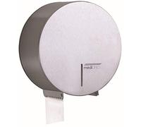 mediclinics pr0783cs - verrouillable ronde distributeur de rouleaux Jumbo, Couleur : acier inoxydable brossé