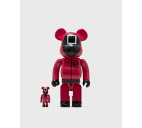 MEDICOM BEARBRICK 400% SQUID GAME MANAGER 2-PACK men red taille: ONE SIZE