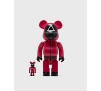 MEDICOM BEARBRICK 400% SQUID GAME SOLDIER 2-PACK men red taille: ONE SIZE