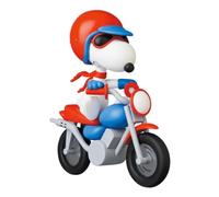 Medicom Peanuts Mini Figurine UDF série 13 Motocross Snoopy 10 cm