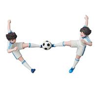 MEDICOM Toy Captain Tsubasa Series 2 Minifigures UDF Ohzora Tsubasa and Misaki Taro (Twin Shoot) 13 cm