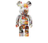 Medicom Toy figurine be@rbrick andy warhol x jean-michel basquiat - UNI