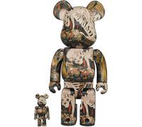 Medicom Utagawa Kuniyoshi Lot de 2 figurines de collection The Haunted Old Palace at Soma by Utagawa Kuniyoshi 100 % et 400 % Be@rbrick