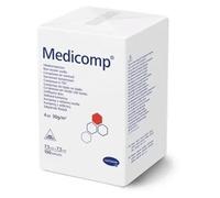 Medicomp Compresse non stérile 7,5 x 7,5 cm, 100 pièces - Longue durée de conservation !