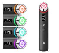 Medicube Age-R Booster Pro Appareil thérapeutique LED 6 en 1 pour une absorption améliorée, radiance, élasticité, contour du visage et soin des pores avec 4 modes - Soin professionnel de la peau