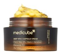 medicube Crème Hydratante Pour Le Visage Deep Vitamin C Golden Capsules, Capsules Liposomiques Pour Les Rides, Gel Transparent Skin Radiance Pour Une Hydratation Éclatante, 1,94 Oz