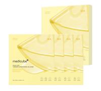 Medicube Kojic Acid Turmeric Brightening Face Mask - 4 Pieces
