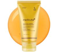 medicube Masque Nuit Curcuma - Peel-Off - Masque enveloppant overnight pour éclat & fermeté - Effet glass-skin au réveil