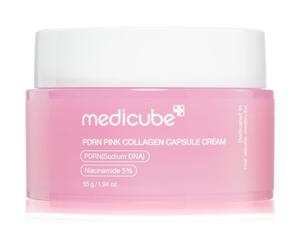 Medicube PDRN Pink Collagen Capsule Cream crème hydratante visage effet raffermissant 55 g