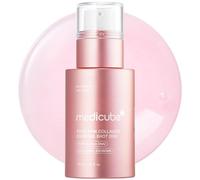 Medicube PDRN Pink Collagen Exosome Shot Sérum 2 000 PPM - Booster liquide avec Exosomes, Salmon DNA PDRN & Spicules - Pour teint, pores & texture