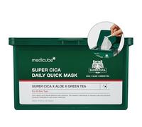 Medicube Super Cica Fast Daily Masque facial (30 feuilles) - Masque facial apaisant et hydratant pendant 60 secondes avec 88 % de Cica, refroidissement et hydratation instantanés - 1