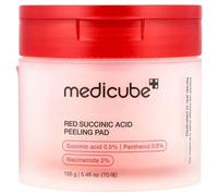 Medicube Tampons exfoliants à l'acide succinique rouge pour le visage - 70