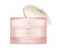 Medicube Crème au triple collagène - Crème hydratante et raffermissante à l'acide hyaluronique - Traitement des rides et augmentation de l'élasticité - Soins de la peau coréens, 1,69 oz
