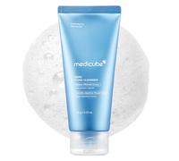 medicube Nettoyant Zero Foam Pour Peau Sensible Contrôle Du Sébum, Équilibre De L'Hydratation Et Minimisation Des Pores Soin Coréen 120 Fl Oz (Lot De 1) Feuille De Chlorogalum