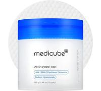 Medicube Zero Pore Pads 2.0 Lot de 70 coussinets de toner double texture pour le visage pour exfoliation et soin des pores avec 4,5% d'acide lactique AHA et 0,45% d'acide salicylique BHA, idéal pour
