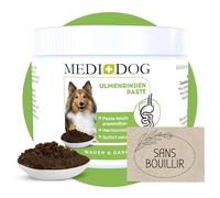 MEDIDOG Pâte d'écorce d'orme de qualité supérieure pour chien - 500 g - Prête à manger - Sans additifs - Meilleure digestion, en cas de déjections fécales, de brûlures d'estomac, de diarrhée, Slippery