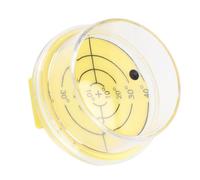 Medidor de ángulo de panel solar, Guía de ángulo solar amarillo de 4.2 cm Nivel de verticalidad de la herramienta de medición de la herramienta de ángulo portátil para paneles (Yellow No Compass)