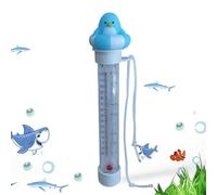 Medidor de temperatura de la piscina: termómetro de agua flotante, medidor de temperatura de la piscina | Guágrate de dibujos animados para el al aire libre Home Family Lake Home, termómetro termómetr