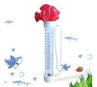Medidor de temperatura de la piscina: termómetro de piscina digital, lectura fácil flotante | Temperatura de agua Medidor de cabecera de natación, bañera de hidromasaje, bañera de calibre de temperatu