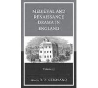 Medieval And Renaissance Drama In England