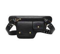 Medieval Belts Bag - Medieval Pouch | 32x2.5x17cm Renaissance Belts Bag for Outdoor, Leathers Belt Pouches for Men Women, PU Leather Material Belt Bags, Sets & Kits, Ren Faire Bags for Outdoor Travel